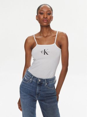 Bluzka damska młodzieżowa Calvin Klein Jeans ze sklepu: MODIVO w kategorii: Bluzki damskie - zdjęcie WP-EBWP-BKLVO-LN0_0000303423407