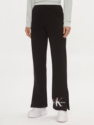 Spodnie damskie w stylu retro Calvin Klein Jeans ze sklepu: MODIVO w kategorii: Spodnie damskie - zdjęcie WP-EBWP-BKLVO-LN0_0000303424466