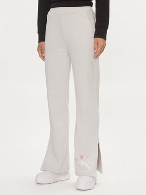 Spodnie damskie wiosenne Calvin Klein Jeans ze sklepu: MODIVO w kategorii: Spodnie damskie - zdjęcie WP-EBWP-BKLVO-LN0_0000303424527