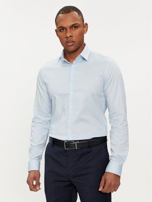 Koszula męska z klasycznym kołnierzykiem Calvin Klein ze sklepu: MODIVO w kategorii: Koszule męskie - zdjęcie WP-EBWP-BKLVO-LN0_0000303425180