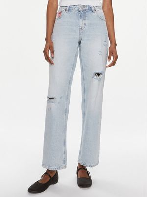 Jeansy damskie w miejskim stylu Tommy Jeans ze sklepu: MODIVO w kategorii: Jeansy damskie - zdjęcie WP-EBWP-BKLVO-LN0_0000303426972