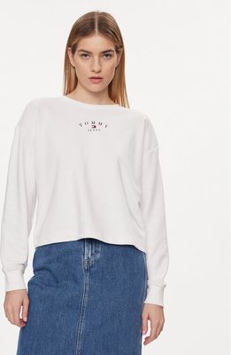 Bluza damska w stylu młodzieżowym Tommy Jeans ze sklepu: MODIVO w kategorii: Bluzy damskie - zdjęcie WP-EBWP-BKLVO-LN0_0000303428532