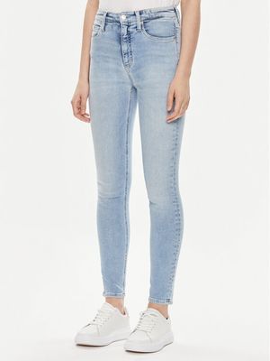 Jeansy damskie w miejskim stylu casualowe Calvin Klein Jeans ze sklepu: MODIVO w kategorii: Jeansy damskie - zdjęcie WP-EBWP-BKLVO-LN0_0000303428594