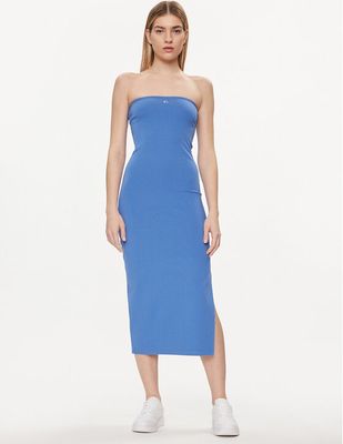 Sukienka na lato Tommy Jeans ze sklepu: MODIVO w kategorii: Sukienki - zdjęcie WP-EBWP-BKLVO-LN0_0000303429829
