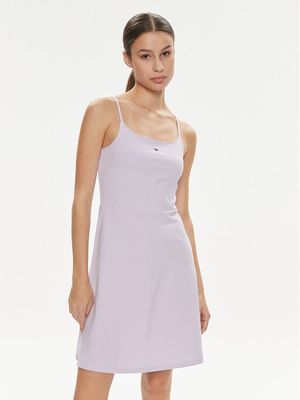 Sukienka dopasowana Tommy Jeans ze sklepu: MODIVO w kategorii: Sukienki - zdjęcie WP-EBWP-BKLVO-LN0_0000303430917