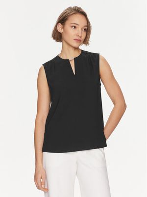 Bluzka damska na lato Calvin Klein ze sklepu: MODIVO w kategorii: Bluzki damskie - zdjęcie WP-EBWP-BKLVO-LN0_0000303431556