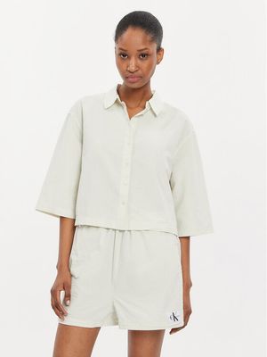 Calvin Klein Jeans - Koszula damska casualowa na wiosnę ze sklepu: MODIVO w kategorii: Koszule damskie - zdjęcie WP-EBWP-BKLVO-LN0_0000303431716