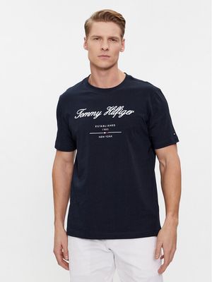 T-shirt męski wiosenny Tommy Hilfiger ze sklepu: MODIVO w kategorii: T-shirty męskie - zdjęcie WP-EBWP-BKLVO-LN0_0000303432003
