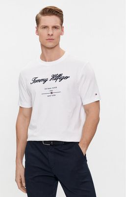 T-shirt męski młodzieżowy Tommy Hilfiger ze sklepu: MODIVO w kategorii: T-shirty męskie - zdjęcie WP-EBWP-BKLVO-LN0_0000303432089