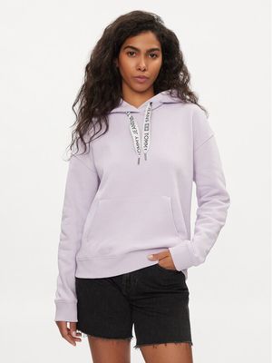 Tommy Jeans - Bluza damska w stylu młodzieżowym ze sklepu: MODIVO w kategorii: Bluzy damskie - zdjęcie WP-EBWP-BKLVO-LN0_0000303432164