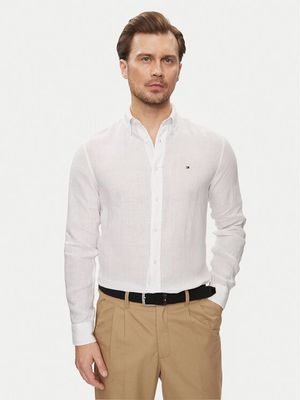 Koszula męska z kołnierzykiem button down Tommy Hilfiger ze sklepu: MODIVO w kategorii: Koszule męskie - zdjęcie WP-EBWP-BKLVO-LN0_0000303432461