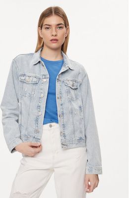 Kurtka damska wiosenna Tommy Jeans ze sklepu: MODIVO w kategorii: Kurtki damskie - zdjęcie WP-EBWP-BKLVO-LN0_0000303433550