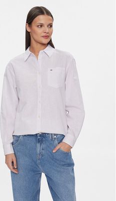 Koszula damska na wiosnę Tommy Jeans ze sklepu: MODIVO w kategorii: Koszule damskie - zdjęcie WP-EBWP-BKLVO-LN0_0000303434380