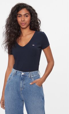 Tommy Jeans - Bluzka damska ze sklepu: MODIVO w kategorii: Bluzki damskie - zdjęcie WP-EBWP-BKLVO-LN0_0000303434588