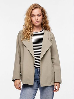 Marynarka jesienny elegancki Pieces ze sklepu: MODIVO w kategorii: Marynarki damskie - zdjęcie WP-EBWP-BKLVO-LN0_0000303434908