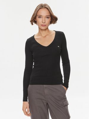 Bluzka damska casual Tommy Jeans ze sklepu: MODIVO w kategorii: Bluzki damskie - zdjęcie WP-EBWP-BKLVO-LN0_0000303435189