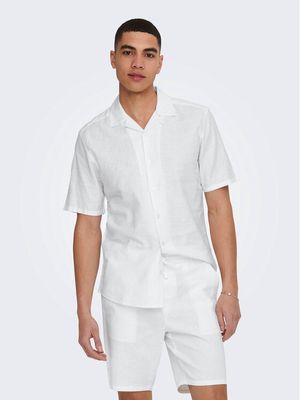 Only & Sons - Koszula męska wiosenna casual ze sklepu: MODIVO w kategorii: Koszule męskie - zdjęcie WP-EBWP-BKLVO-LN0_0000303460785