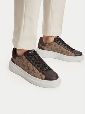 Buty sportowe męskie jesienne Guess ze sklepu: MODIVO w kategorii: Buty sportowe męskie
