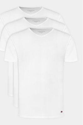 T-shirt męski casual Tommy Hilfiger ze sklepu: MODIVO w kategorii: T-shirty męskie - zdjęcie WP-EBWP-BKLVO-LN0_0000303467043