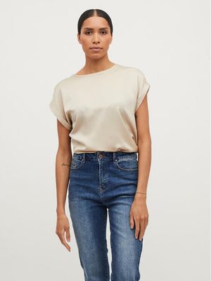 Bluzka damska casual Vila ze sklepu: MODIVO w kategorii: Bluzki damskie - zdjęcie WP-EBWP-BKLVO-LN0_0000303499044