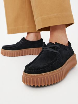 Clarks - Półbuty damskie jesienne ze sklepu: MODIVO w kategorii: Półbuty damskie - zdjęcie WP-EBWP-BKLVO-LN0_0000303499594