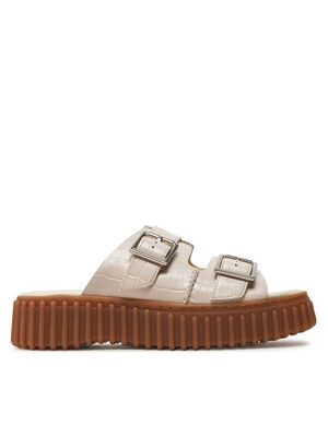 Klapki damskie na wiosnę Clarks ze sklepu: MODIVO w kategorii: Klapki damskie - zdjęcie WP-EBWP-BKLVO-LN0_0000303500801