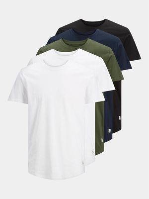 T-shirt męski casual Jack & Jones ze sklepu: MODIVO w kategorii: T-shirty męskie - zdjęcie WP-EBWP-BKLVO-LN0_0000303505264