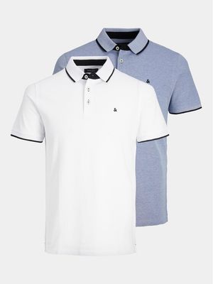T-shirt męski na lato Jack & Jones ze sklepu: MODIVO w kategorii: T-shirty męskie - zdjęcie WP-EBWP-BKLVO-LN0_0000303505271