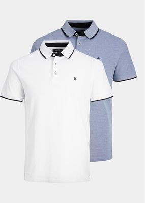 T-shirt męski na lato Jack & Jones ze sklepu: MODIVO w kategorii: T-shirty męskie - zdjęcie WP-EBWP-BKLVO-LN0_0000303505271
