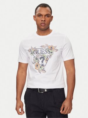 Guess - T-shirt męski ze sklepu: MODIVO w kategorii: T-shirty męskie - zdjęcie WP-EBWP-BKLVO-LN0_0000303514877