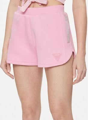Szorty Guess ze sklepu: MODIVO w kategorii: Szorty - zdjęcie WP-EBWP-BKLVO-LN0_0000303516444