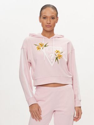 Bluza damska jesienna Guess ze sklepu: MODIVO w kategorii: Bluzy damskie - zdjęcie WP-EBWP-BKLVO-LN0_0000303517151