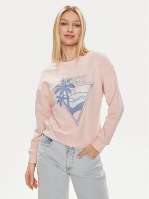 Guess - Bluza damska ze sklepu: MODIVO w kategorii: Bluzy damskie - zdjęcie WP-EBWP-BKLVO-LN0_0000303519728