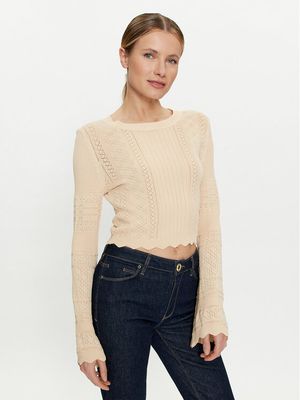 Sweter damski Guess ze sklepu: MODIVO w kategorii: Swetry damskie - zdjęcie WP-EBWP-BKLVO-LN0_0000303520168