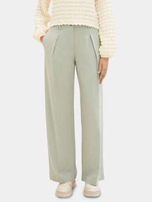 Spodnie damskie retro Tom Tailor ze sklepu: MODIVO w kategorii: Spodnie damskie - zdjęcie WP-EBWP-BKLVO-LN0_0000303521943