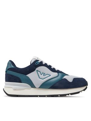 Buty sportowe męskie na wiosnę Emporio Armani ze sklepu: MODIVO w kategorii: Buty sportowe męskie - zdjęcie WP-EBWP-BKLVO-LN0_0000303531430
