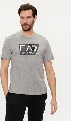 EA7 Emporio Armani - T-shirt męski na wiosnę ze sklepu: MODIVO w kategorii: T-shirty męskie - zdjęcie WP-EBWP-BKLVO-LN0_0000303536879