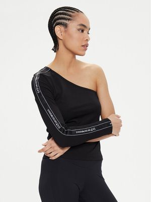 Bluzka damska na lato EA7 Emporio Armani ze sklepu: MODIVO w kategorii: Bluzki damskie - zdjęcie WP-EBWP-BKLVO-LN0_0000303538842