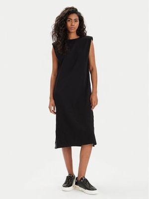 Sukienka elegancka EA7 Emporio Armani ze sklepu: MODIVO w kategorii: Sukienki - zdjęcie WP-EBWP-BKLVO-LN0_0000303539429