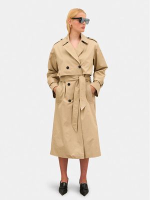 Płaszcz damski casual Karen by Simonsen ze sklepu: MODIVO w kategorii: Płaszcze damskie - zdjęcie WP-EBWP-BKLVO-LN0_0000303554101