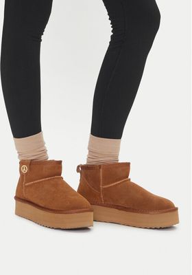 Buty zimowe dziecięce na zimę Patrizia Pepe ze sklepu: MODIVO w kategorii: Buty zimowe dziecięce - zdjęcie WP-EBWP-BKLVO-LN0_0000303578572