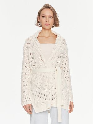 Sweter damski na zimę Twinset ze sklepu: MODIVO w kategorii: Swetry damskie - zdjęcie WP-EBWP-BKLVO-LN0_0000303591496