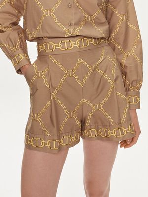 Szorty casual na lato Twinset ze sklepu: MODIVO w kategorii: Szorty - zdjęcie WP-EBWP-BKLVO-LN0_0000303591632