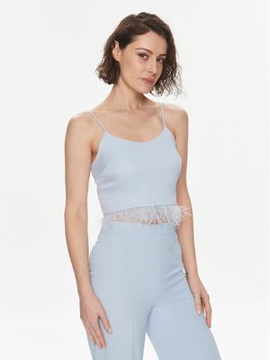 Twinset - Bluzka damska ze sklepu: MODIVO w kategorii: Bluzki damskie - zdjęcie WP-EBWP-BKLVO-LN0_0000303591922