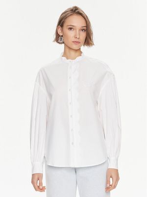 Twinset - Koszula damska ze sklepu: MODIVO w kategorii: Koszule damskie - zdjęcie WP-EBWP-BKLVO-LN0_0000303592080