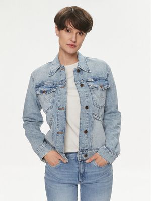 Kurtka damska casual Wrangler ze sklepu: MODIVO w kategorii: Kurtki damskie - zdjęcie WP-EBWP-BKLVO-LN0_0000303593063