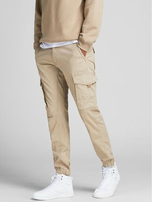 Spodnie męskie casual Jack & Jones ze sklepu: MODIVO w kategorii: Spodnie męskie - zdjęcie WP-EBWP-BKLVO-LN0_0000303593957