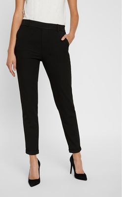 Spodnie damskie klasyczne casualowe Vero Moda ze sklepu: MODIVO w kategorii: Spodnie damskie - zdjęcie WP-EBWP-BKLVO-LN0_0000303596286