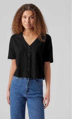 Bluzka damska casual Vero Moda ze sklepu: MODIVO w kategorii: Bluzki damskie - zdjęcie WP-EBWP-BKLVO-LN0_0000303612795
