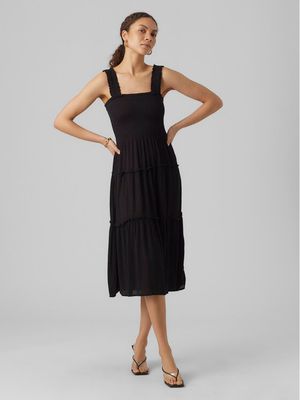 Sukienka elegancka Vero Moda ze sklepu: MODIVO w kategorii: Sukienki - zdjęcie WP-EBWP-BKLVO-LN0_0000303612863